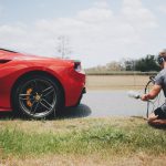 We got a phone call from a friend asking for help on a shoot! Having had audio experience in the past, we were happy to help. No one prepared me for 0-100km/hr in 2.8 seconds. My push bike feels too slow now…